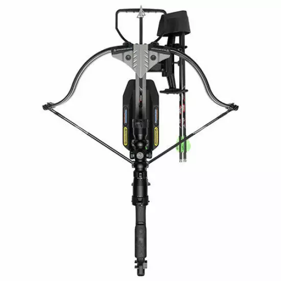 Excalibur Twinstrike Tac 2 Crossbow Factory Package - Black 