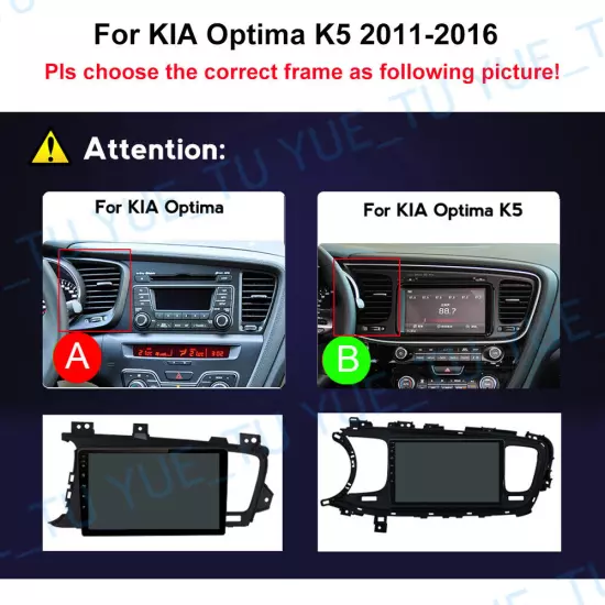 4+64 Android 13 Car Stereo Radio Head Unit for Kia Optima K5 2013-2015 GPS USB