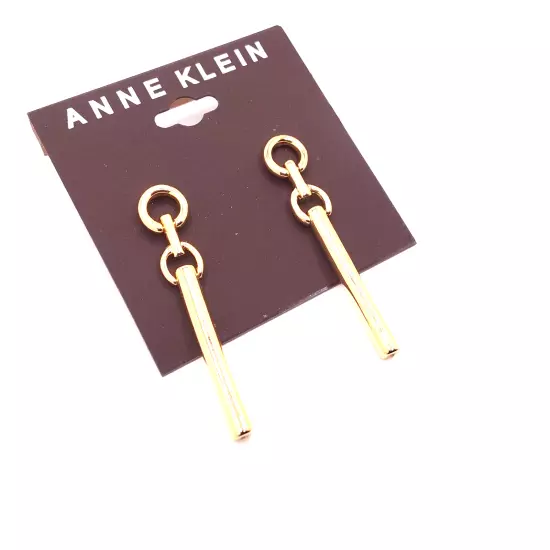 Anne Klein Gold Tone Dangle/Drop Earrings