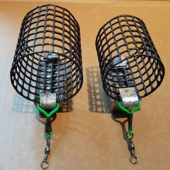 10 off 3oz XLARGE Feeders Handmade Heavy Quality River Trent Barbel Feeder