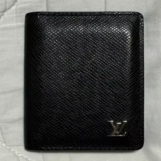 Louis Vuitton Taiga Black Pocket Organizer