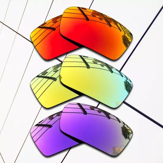 TRUE Polarized Replacement Lenses for-Oakley Gascan Frame OO9014 Multi-Colors