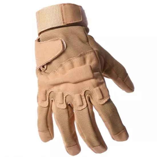 Men's Tactical Full Finger Gloves Non-Slip Outdoor Cycling Hunting Bike Gloves