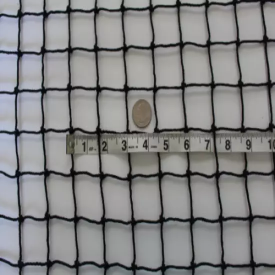  15' X 5' Nylon Lacrosse Backstop Barrier Impact Netting 1 1/2" #30 Hockey Net