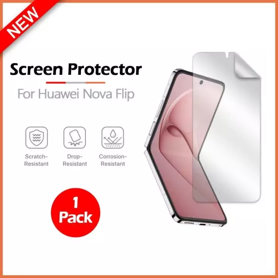 B2G1 FREE LCD Ultra Clear Hydrogel Screen Protector for Phone Huawei Nova Flip