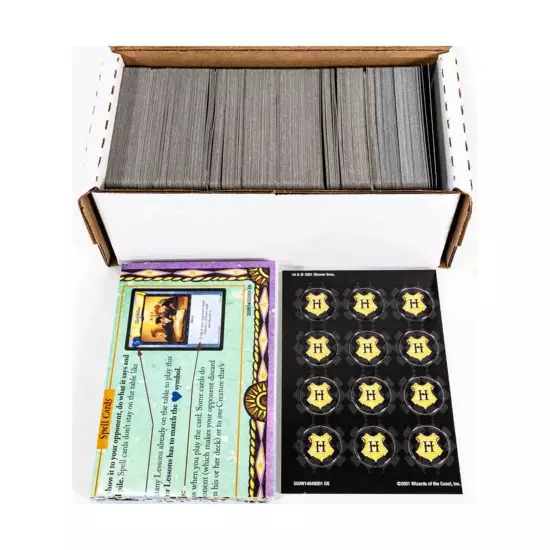 WOTC Harry Potter CCG Harry Potter TCG Collection #10 - 375+ Random Cards! EX