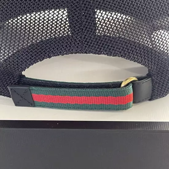 Gucci Kingsnake GG Supreme Monogram Trucker Hat