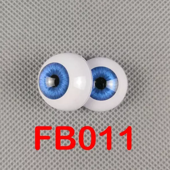 2x Lifelike Reborn Baby Doll Eyes Acrylic Eyeball For Newborn Doll Supplies DIY