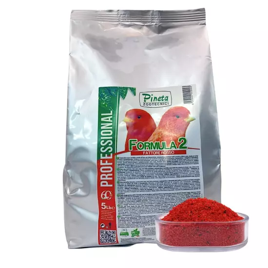 Formula2 Supplement for birds with red factor in their plumage 5Lb