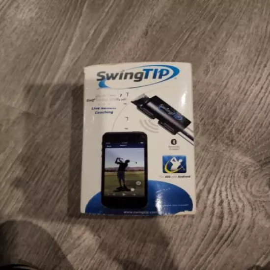 SwingTIP Real-Time Golf Swing Analyzer Sensor and Auto Video Capture iOS Android