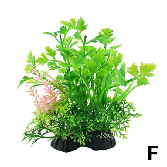 Artificial Underwater Plants Aquarium Water Plant Fish Tank Landscape Deco NEW~