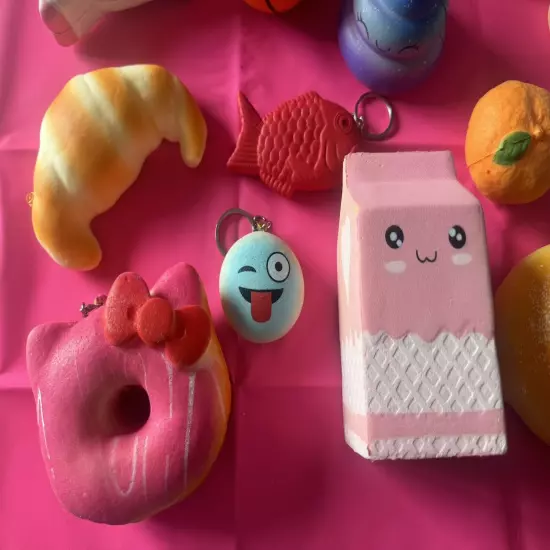 Lot Of Squishy Toys