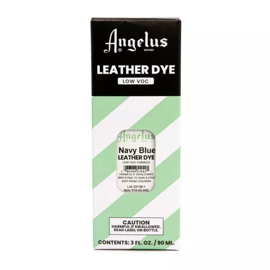 Angelus Low VOC Leather Dye w/ Applicator (3.5 oz)