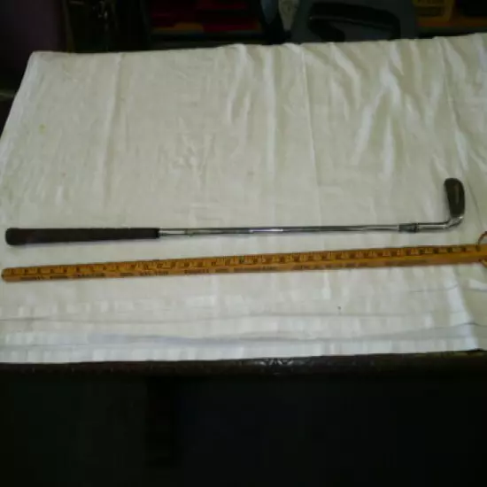 VINTAGE JOE KIRKWOOD DE LUXE PERSONAL PUTTER--36 INCHES