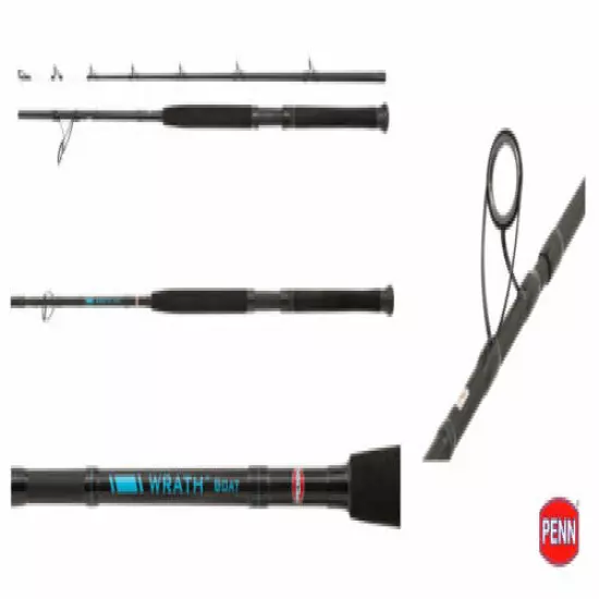 New Penn Wrath Boat Fishing Rods - 7ft - 20-30lb / 30-50lb Class