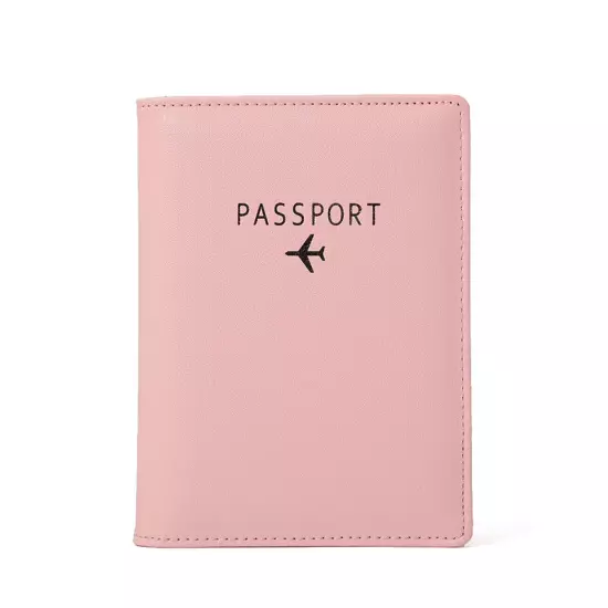 RFID Blocking Slim Leather Travel Passport Wallet ID Card Case Cover Holder US