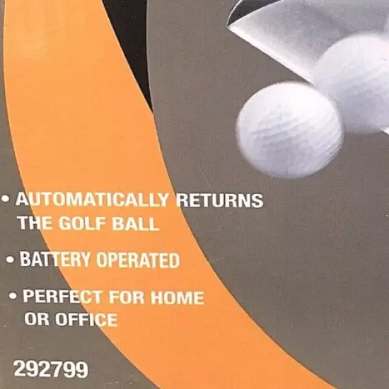 Hank Haney Executive Golf Putting Cup Automatic Ball Return Silver New in Box