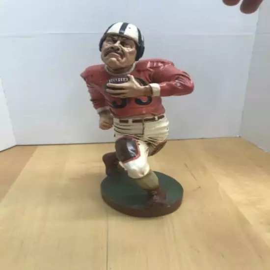 VINTAGE PETER MOOK Disney Artist Football LARGE 13” TALL FIGURINE (SIGNED)