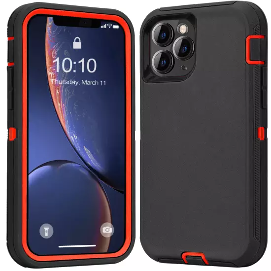 For iPhone 16 15 Pro Max 14 13 12 11 XR X Phone Case Heavy Duty Shockproof Cover