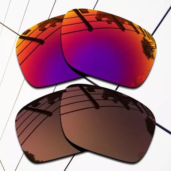 TRUE POLARIZED Replacement Lenses for-Oakley Holbrook Frame OO9102 Multi-Colors