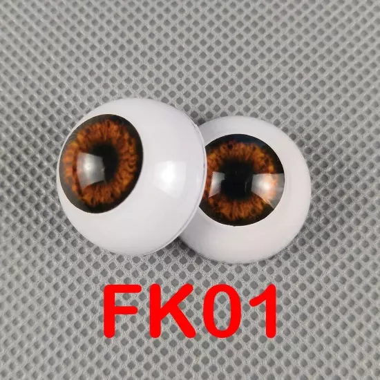 2x Lifelike Reborn Baby Doll Eyes Acrylic Eyeball For Newborn Doll Supplies DIY