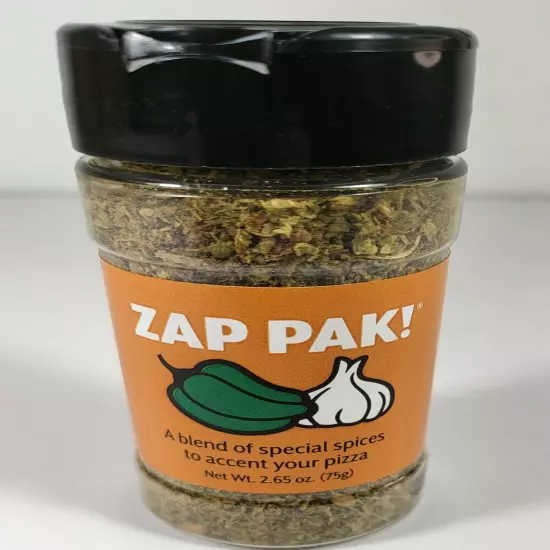 Little Caesars ZAP PAK! Special Pizza Seasoning Blend Spice Mix Pack Bottle