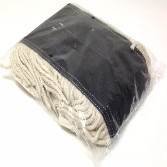 40ct. Box Industrial 24x5 Dust Mop Pad Cotton Yarn Head Refill Replacement 