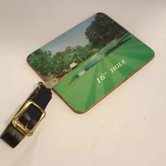 MASTERS BAG TAG OF The 1993 Masters Players BAG TAG (Rare)