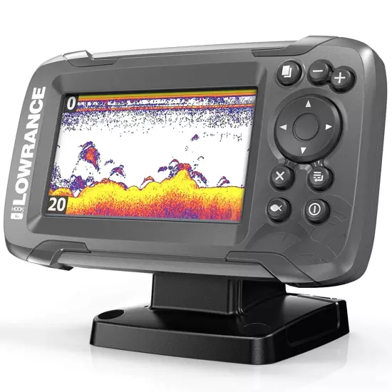 HOOK2 4X Fish Finder with Bullet Skimmer Transducer