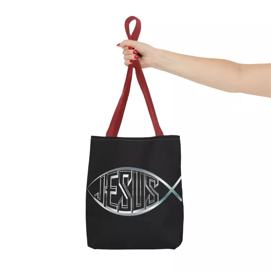 Tote Bag (AOP) - Jesus Fish