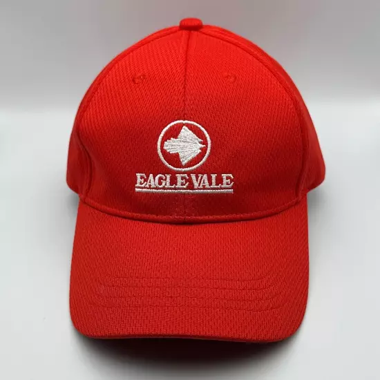 Eagle Vale Golf Club Red Hat Cap Rochester New York Strapback Fast Shipping NY