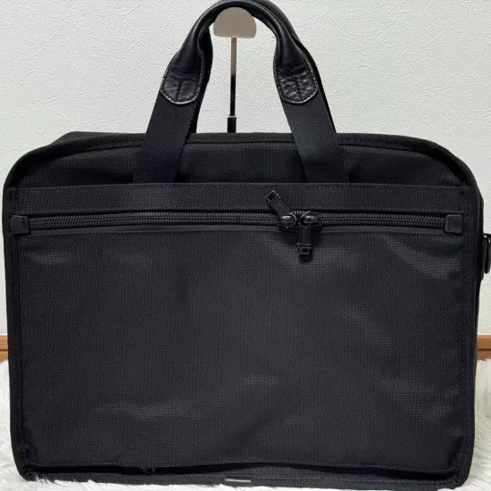 Kiwami Tumi Alpha Expandable Organizer Business Bag Black