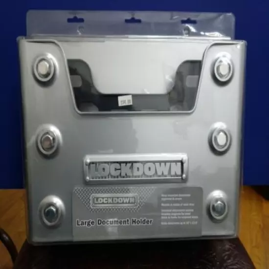 LOCKDOWN LARGE DOCUMENT HOLDER