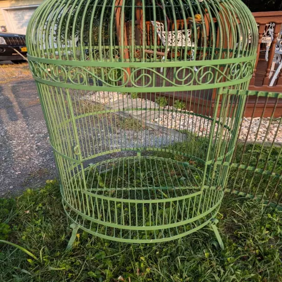 Large Bird Cage Fully Functional Easy to Clean Removable bottom