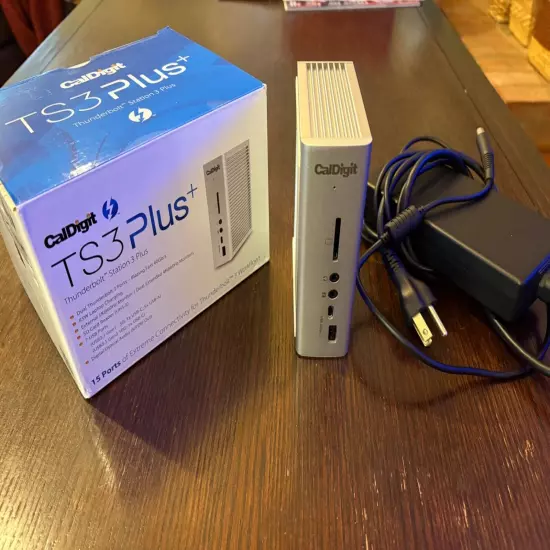 CalDigit TS3 Plus Docking Station - Original box and power supply