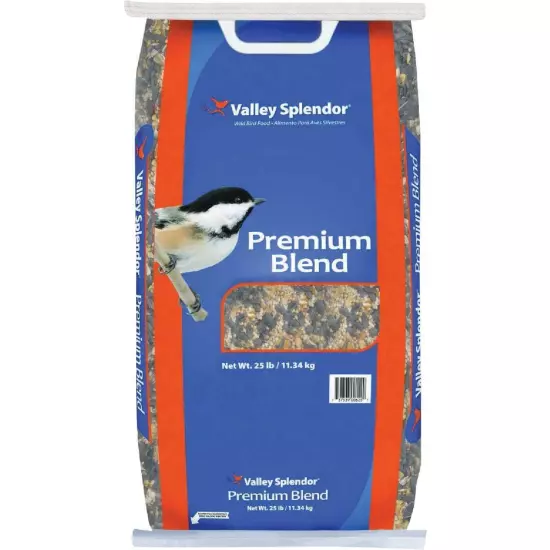 Valley Splendor 25 Lb. Premium Blend Wild Bird Food 56003 Valley Splendor 56003