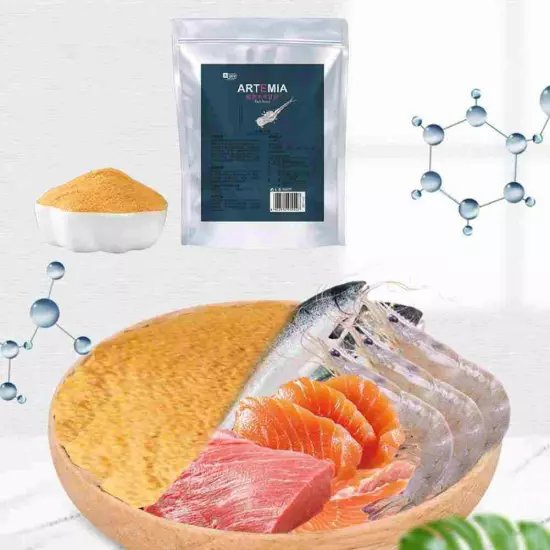 50/60g Aquarium Tropical Fish Food Peeling Eggs Saline S1Z8 A4V8 Shrimp Y0D.2024