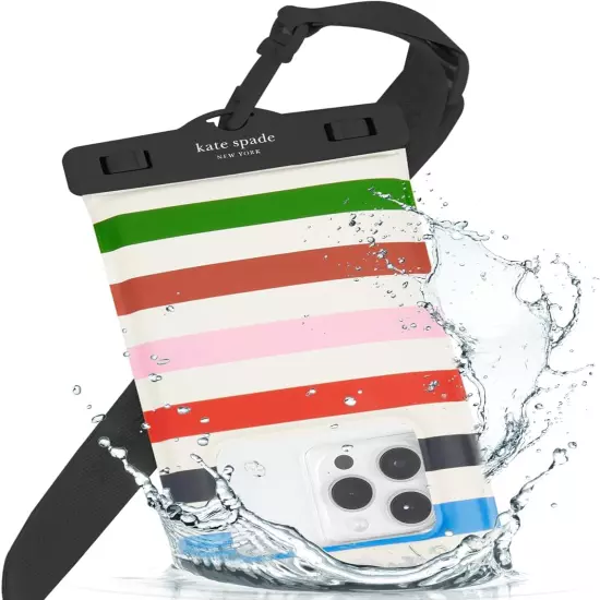 IP68 Floating Waterproof Phone Pouch - Adventure Stripe