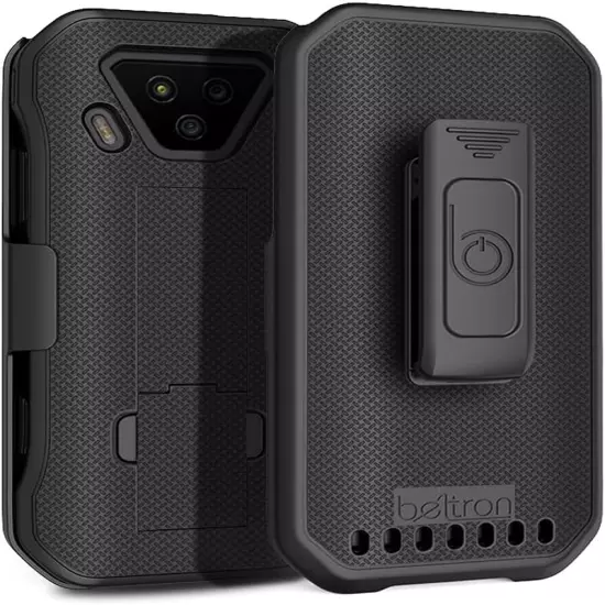 BELTRON Duraforce Ultra 5G UW Case with Clip, Heavy Duty Case with Swivel Belt