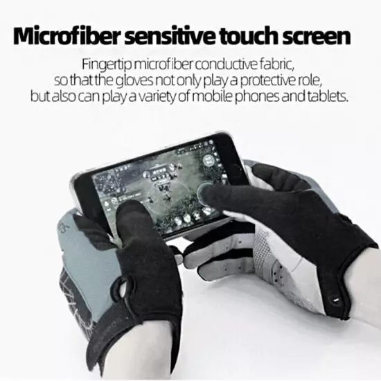 Motorcycle Gloves for Men Women Motorbike Riding Touchscreen Full Finger Gloves