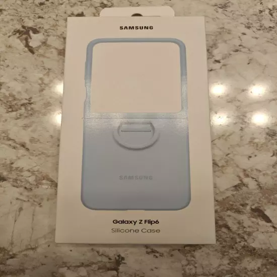 Samsung Galaxy Z Flip6 Silicone Case - Blue