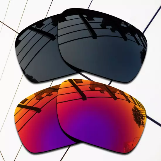 TRUE POLARIZED Replacement Lenses for-Oakley Fuel Cell OO9096 Multi-Colors