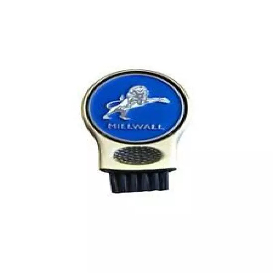 MILLWALL FC GRUVE CLEANER AND GOLF BALL MARKER. GROOVE CLEANING BRUSH