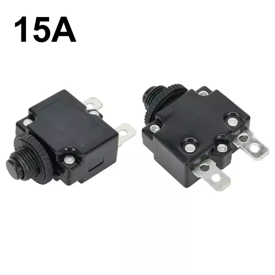 2pcs Air Compressor Electric Tools Circuit Breaker Overload-Protectors AC15A