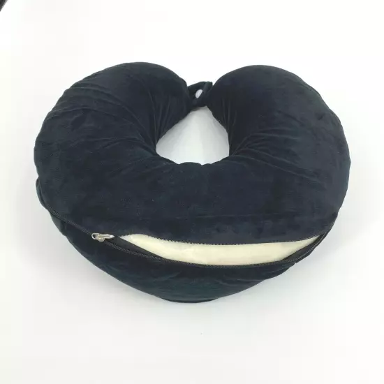 Soft Elevated Neck Head Support Memory Foam U Shape Travel Pillow Airplane Home