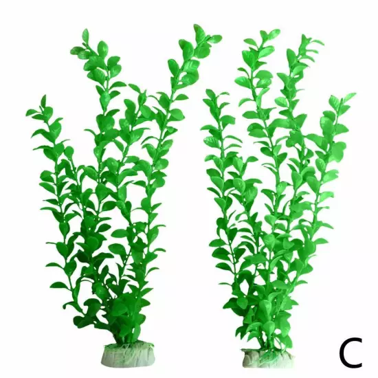 Artificial Fish Tank Water Plastic Aquarium Plants Ornament Decoration,