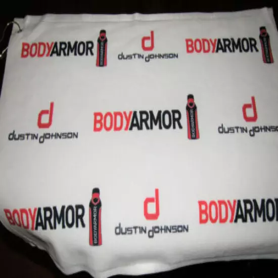 Body Armor, Dustin Johnson Golf Towel, Brand New