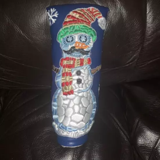 Sugar Skull Golf SSG 2021 Christmas Snowman limited putter Headcover