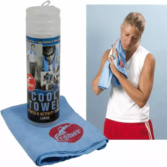 Stay Cool Towels, Absorbent Water Activated Cooling Towel, Cold Towels for Athle