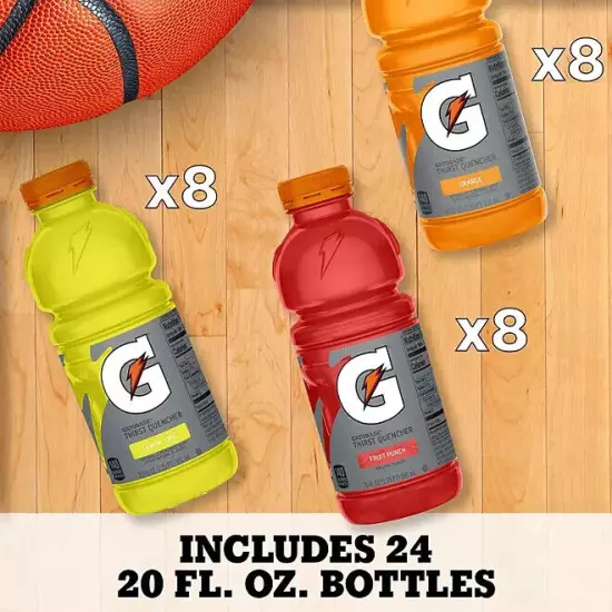 Gatorade Sports Drinks Variety Pack (20 fl. oz., 24 pk.)